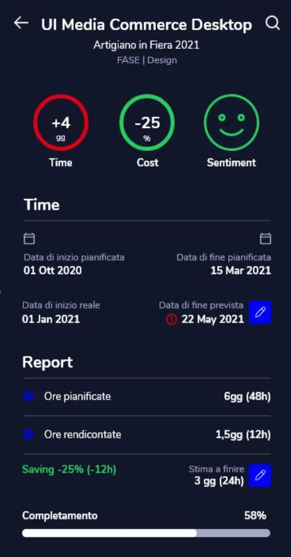 Mobile app screen 3