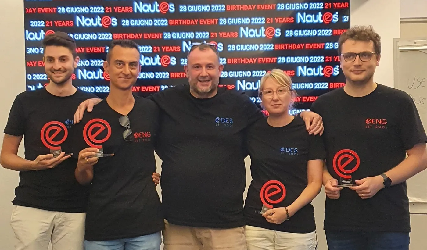 Excited and grateful to be named Product Designer of the Year at Nautes