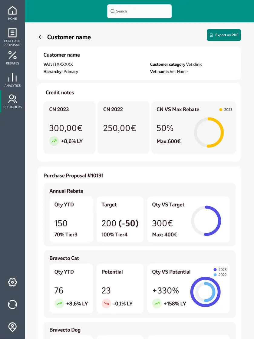 Mobile app screen 3