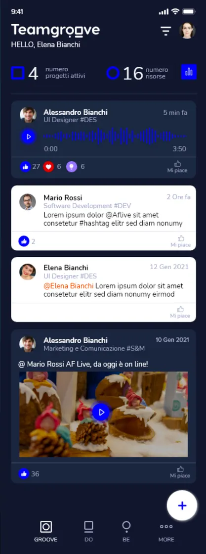 Mobile app screen 1
