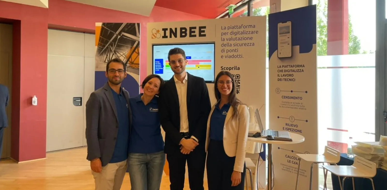 The INBEE team and I at the product launch on September 2022 🐝